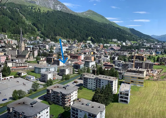 Bolgen - Close To Everything! Bolgen, Jakobshorn, Bus Stop, Train Station, Supermarket, School, Rentals, Restaurants And More! * Davos